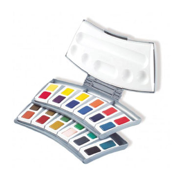 Pelikan Transparent Watercolor Paint Set, 24 Colors (721894) The Stationers